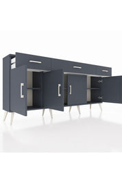 Arges Konsol 3 Raflı 3 Çekmeceli 4 Kapaklı 176x30x83 - S148M008V17A