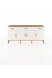 Arges Konsol 3 Raflı 3 Çekmeceli 4 Kapaklı 176x30x83 - S148M008V22A