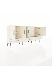Arges Konsol 6 Raflı 3 Çekmeceli 4 Kapaklı 176x30x83 - S148M009V04A