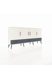 Arges Konsol 6 Raflı 3 Çekmeceli 4 Kapaklı 176x30x83 - S148M009V05A