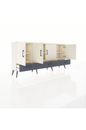 Arges Konsol 6 Raflı 3 Çekmeceli 4 Kapaklı 176x30x83 - S148M009V05A