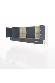 Arges Konsol 6 Raflı 3 Çekmeceli 4 Kapaklı 176x30x83 - S148M009V08A