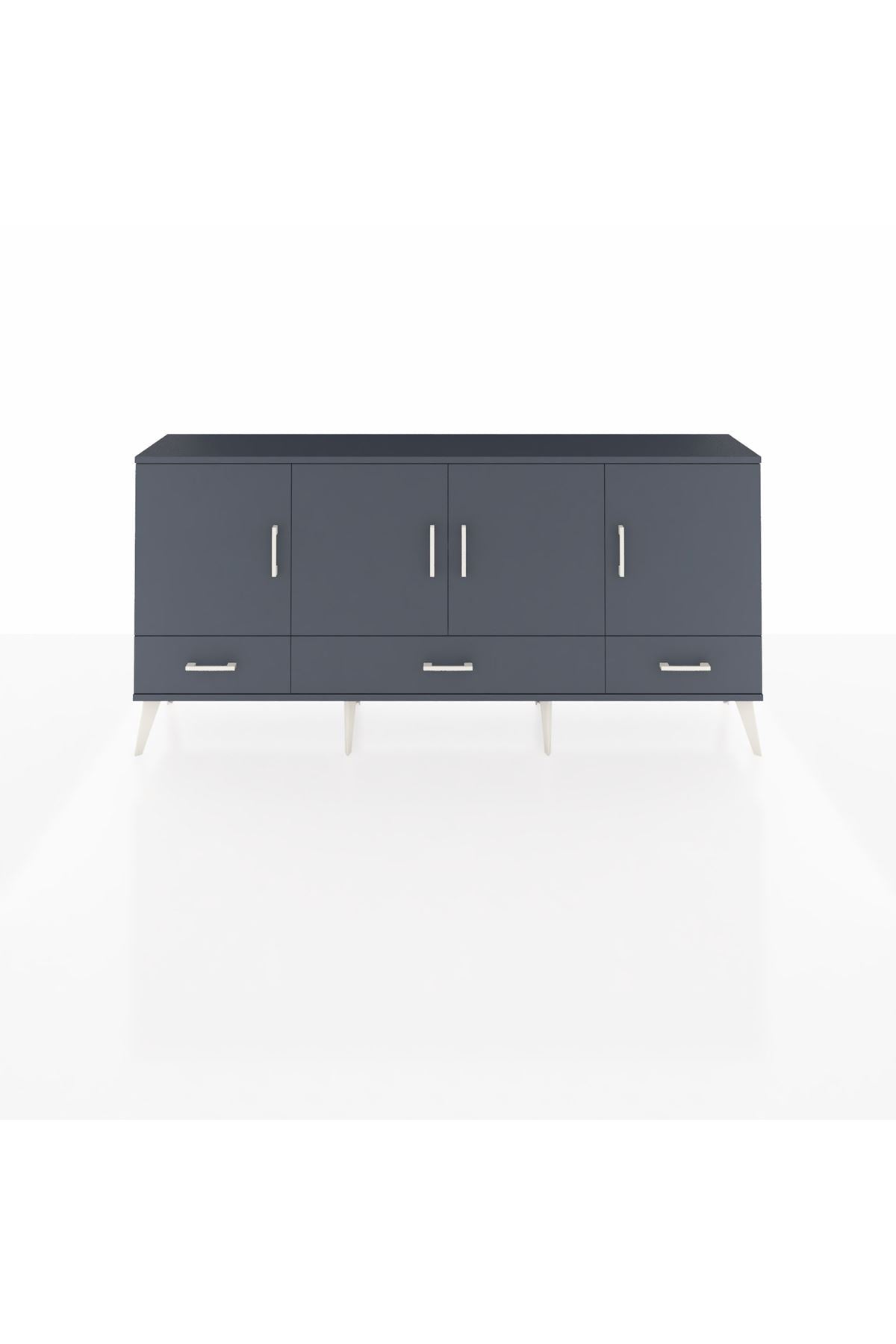 Arges Konsol 6 Raflı 3 Çekmeceli 4 Kapaklı 176x30x83 - S148M009V17A