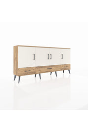 Arges Konsol 6 Raflı 3 Çekmeceli 4 Kapaklı 176x30x83 - S148M009V24A