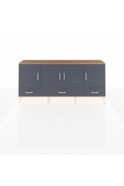 Arges Konsol 6 Raflı 3 Çekmeceli 4 Kapaklı 176x30x83 - S148M009V26A