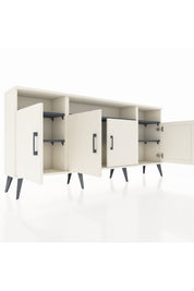 Arges Konsol 6 Raflı 4 Kapaklı 176x30x83 - S148M010V05A