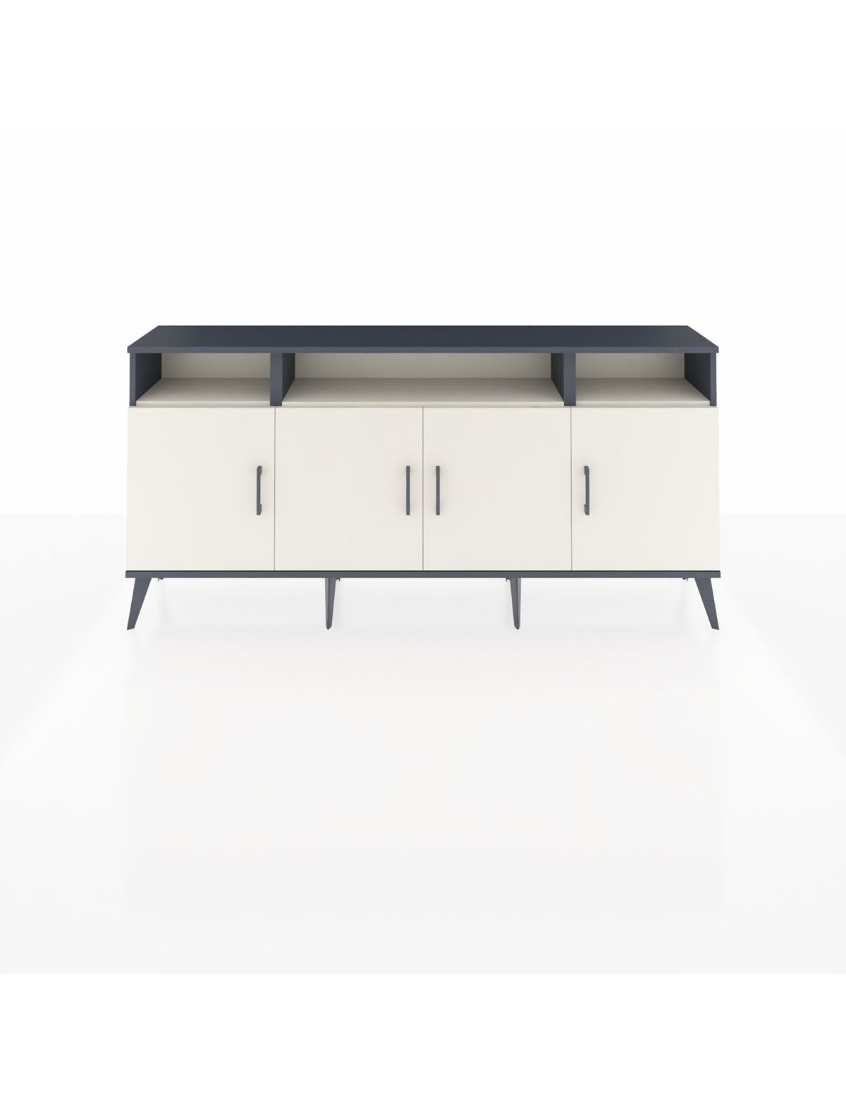 Arges Konsol 6 Raflı 4 Kapaklı 176x30x83 - S148M010V13A