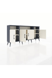 Arges Konsol 6 Raflı 4 Kapaklı 176x30x83 - S148M010V13A
