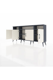 Arges Konsol 6 Raflı 4 Kapaklı 176x30x83 - S148M010V14A