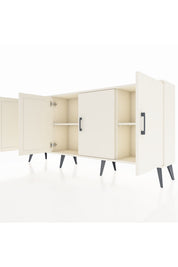 Arges Konsol 3 Raflı 4 Kapaklı 176x30x83 - S148M011V04A