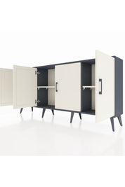 Arges Konsol 3 Raflı 4 Kapaklı 176x30x83 - S148M011V13A