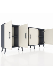 Arges Konsol 3 Raflı 4 Kapaklı 176x30x83 - S148M011V14A