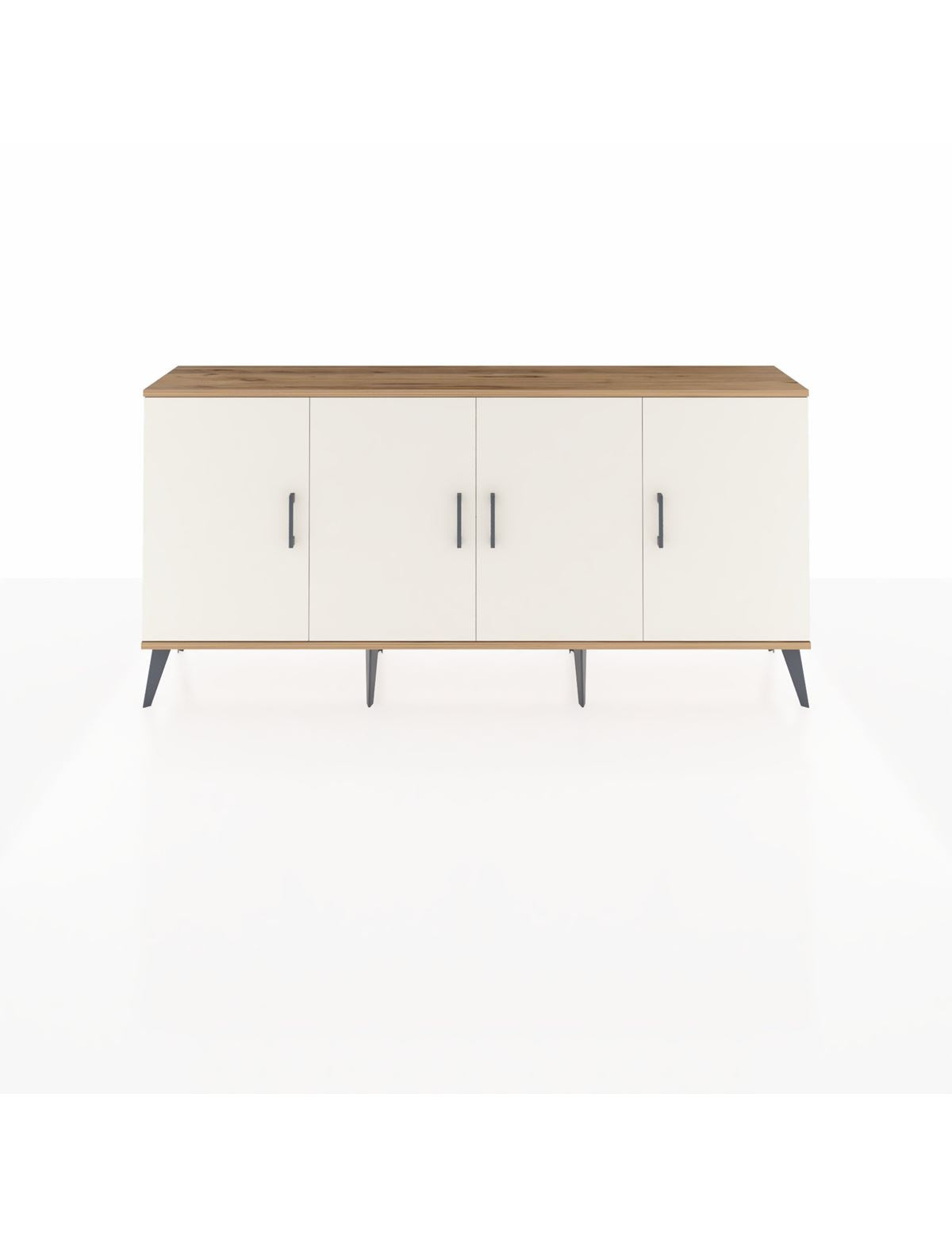 Arges Konsol 3 Raflı 4 Kapaklı 176x30x83 - S148M011V24A