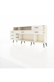 Arges Konsol 2 Raflı 6 Çekmeceli 176x30x83 - S148M012V01A