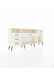 Arges Konsol 2 Raflı 6 Çekmeceli 176x30x83 - S148M012V04A