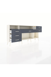 Arges Konsol 2 Raflı 6 Çekmeceli 176x30x83 - S148M012V08A