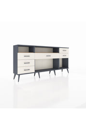 Arges Konsol 2 Raflı 6 Çekmeceli 176x30x83 - S148M012V10A