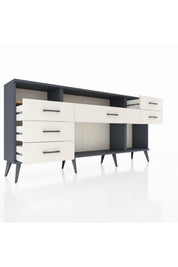 Arges Konsol 2 Raflı 6 Çekmeceli 176x30x83 - S148M012V10A