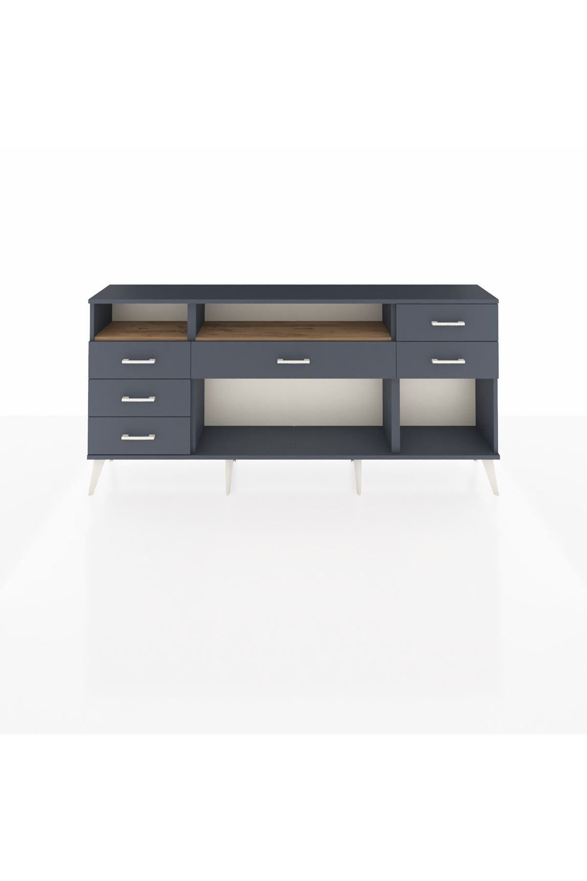 Arges Konsol 2 Raflı 6 Çekmeceli 176x30x83 - S148M012V11A