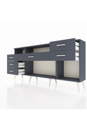 Arges Konsol 2 Raflı 6 Çekmeceli 176x30x83 - S148M012V14A