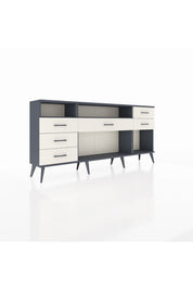 Arges Konsol 2 Raflı 6 Çekmeceli 176x30x83 - S148M012V16A