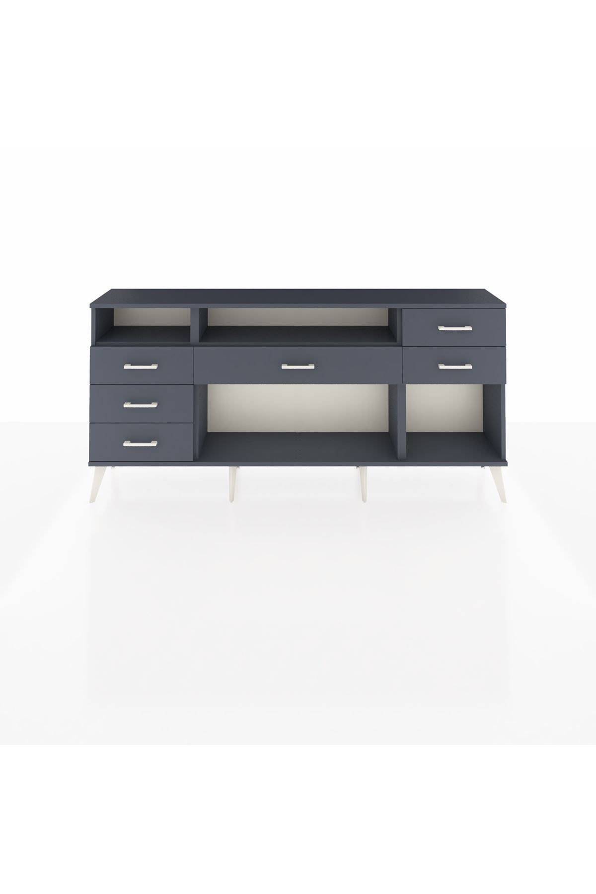 Arges Konsol 2 Raflı 6 Çekmeceli 176x30x83 - S148M012V17A