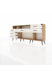 Arges Konsol 2 Raflı 6 Çekmeceli 176x30x83 - S148M012V22A