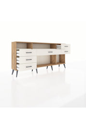 Arges Konsol 2 Raflı 6 Çekmeceli 176x30x83 - S148M012V22A