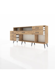 Arges Konsol 2 Raflı 6 Çekmeceli 176x30x83 - S148M012V27A