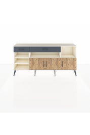 Arges Konsol 5 Raflı 2 Çekmeceli 3 Kapaklı 176x30x83 - S148M013V02A