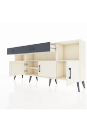 Arges Konsol 5 Raflı 2 Çekmeceli 3 Kapaklı 176x30x83 - S148M013V05A