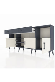 Arges Konsol 5 Raflı 2 Çekmeceli 3 Kapaklı 176x30x83 - S148M013V14A