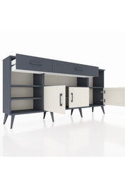 Arges Konsol 5 Raflı 2 Çekmeceli 3 Kapaklı 176x30x83 - S148M013V14A