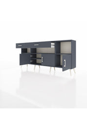 Arges Konsol 5 Raflı 2 Çekmeceli 3 Kapaklı 176x30x83 - S148M013V17A