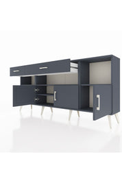 Arges Konsol 5 Raflı 2 Çekmeceli 3 Kapaklı 176x30x83 - S148M013V17A