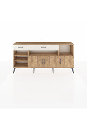 Arges Konsol 5 Raflı 2 Çekmeceli 3 Kapaklı 176x30x83 - S148M013V19A