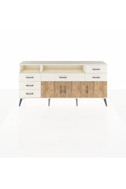 Arges Konsol 3 Raflı 6 Çekmeceli 3 Kapaklı 176x30x83 - S148M014V01A