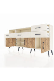 Arges Konsol 3 Raflı 6 Çekmeceli 3 Kapaklı 176x30x83 - S148M014V01A