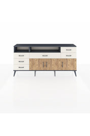 Arges Konsol 3 Raflı 6 Çekmeceli 3 Kapaklı 176x30x83 - S148M014V10A