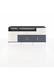 Arges Konsol 3 Raflı 6 Çekmeceli 3 Kapaklı 176x30x83 - S148M014V16A