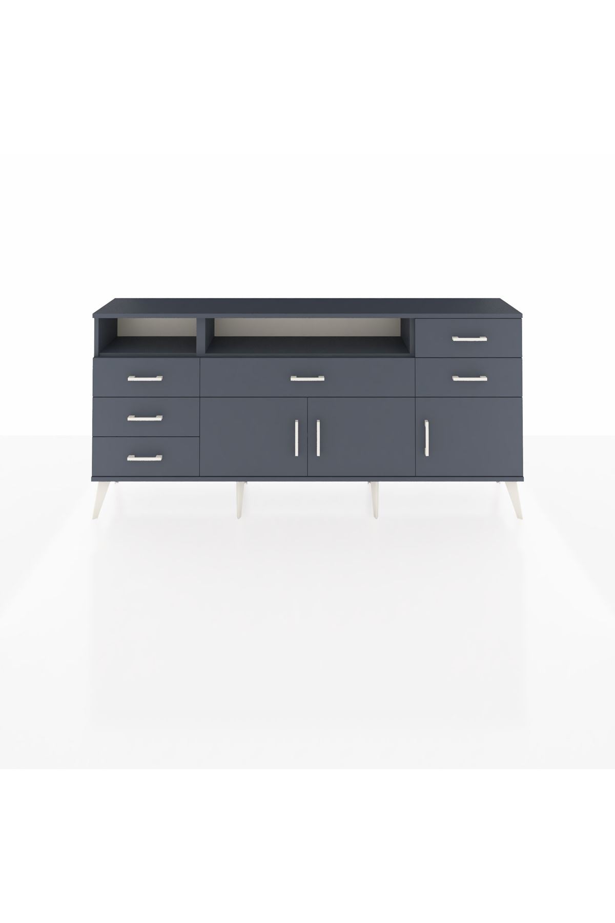 Arges Konsol 3 Raflı 6 Çekmeceli 3 Kapaklı 176x30x83 - S148M014V17A
