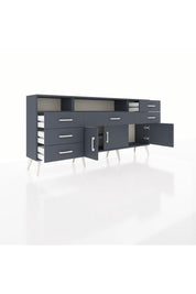 Arges Konsol 3 Raflı 6 Çekmeceli 3 Kapaklı 176x30x83 - S148M014V17A