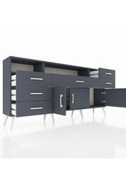 Arges Konsol 3 Raflı 6 Çekmeceli 3 Kapaklı 176x30x83 - S148M014V17A