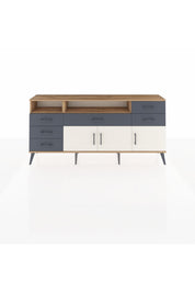 Arges Konsol 3 Raflı 6 Çekmeceli 3 Kapaklı 176x30x83 - S148M014V23A