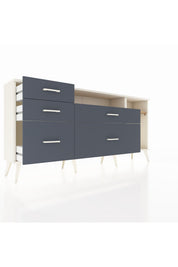Arges Konsol 2 Raflı 5 Çekmeceli 176x30x83 - S148M015V02A