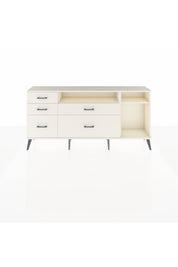 Arges Konsol 2 Raflı 5 Çekmeceli 176x30x83 - S148M015V04A
