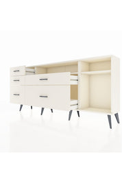 Arges Konsol 2 Raflı 5 Çekmeceli 176x30x83 - S148M015V04A