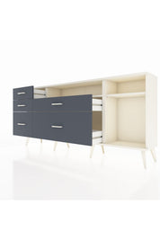 Arges Konsol 2 Raflı 5 Çekmeceli 176x30x83 - S148M015V05A