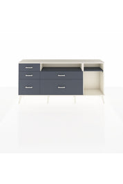 Arges Konsol 2 Raflı 5 Çekmeceli 176x30x83 - S148M015V08A