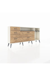 Arges Konsol 2 Raflı 5 Çekmeceli 176x30x83 - S148M015V09A